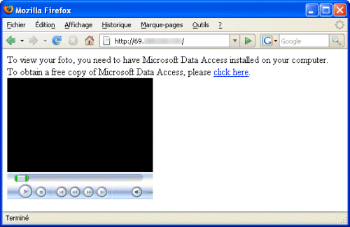 To view your foto, you need to have Microsoft Data Access installed on your computer. To obtain a free copy of Microsoft Data Access, please click here.