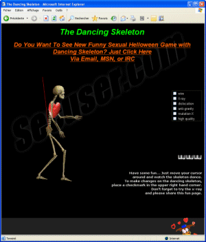 The Dancing Skeleton