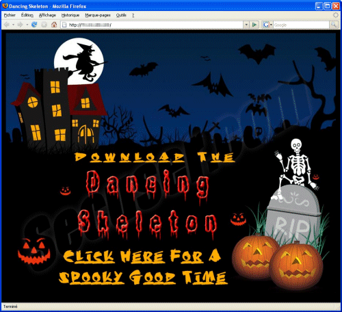 Download the Dancing Skeleton Click here for a spooky good time