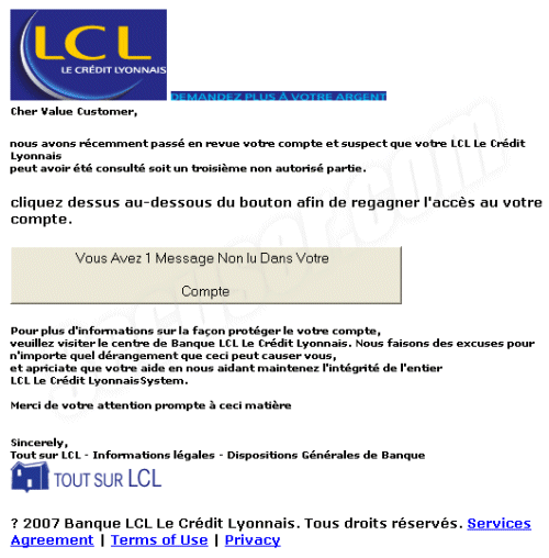 Phishing LCL