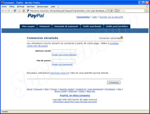 Phishing Paypal