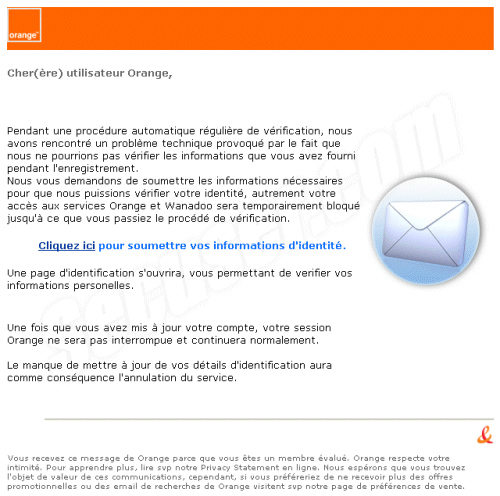 Phishing Orange