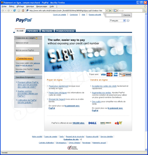 Phishing Paypal