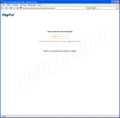 Phishing Paypal