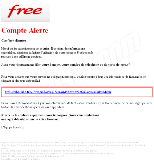 Phishing Free