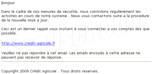 Phishing Crdit Mutuel