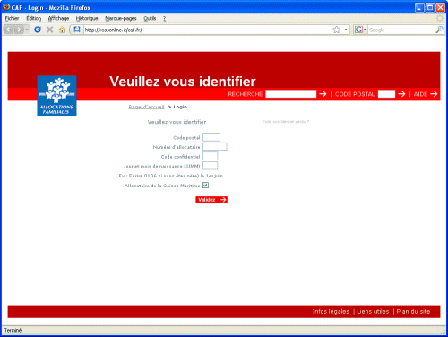 Phishing CAF