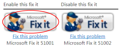 Microsoft Fixit