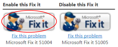 Microsoft Fixit